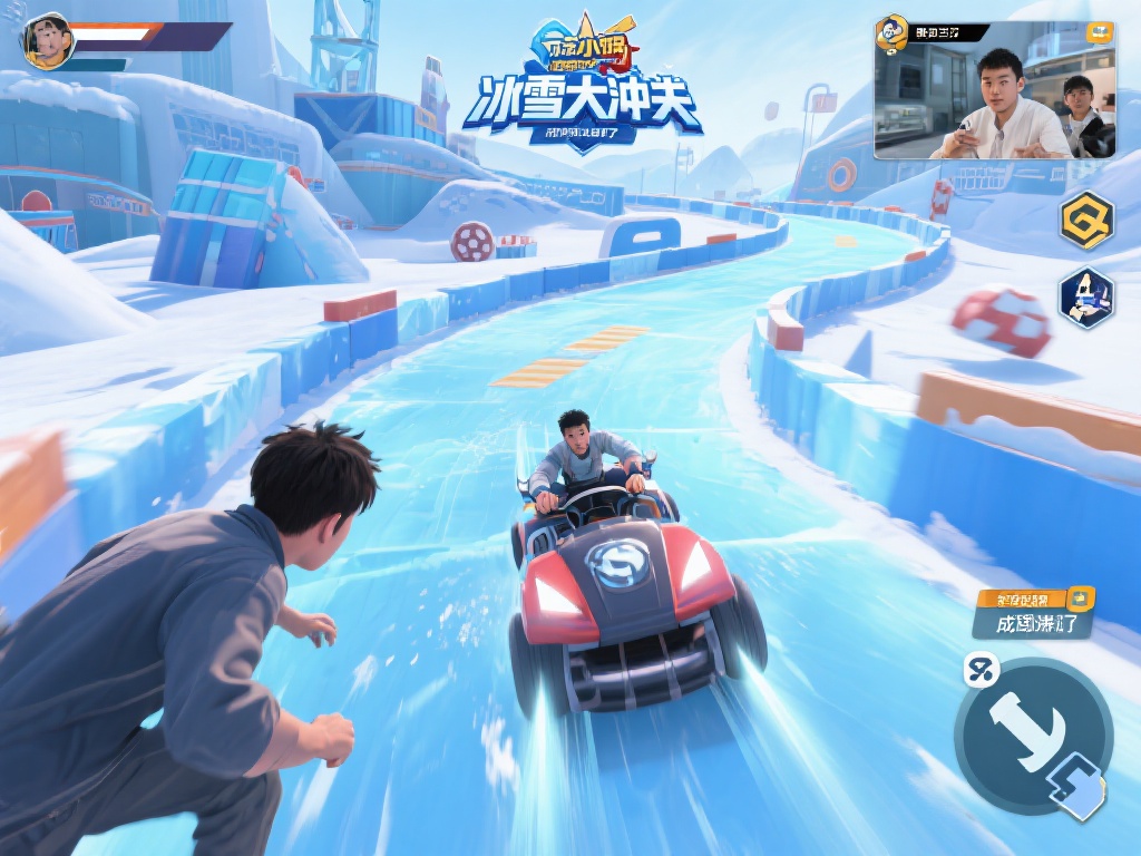 pg电子游戏冰雪大冲关带你挑战冰雪极限 (pg电子游戏冰雪大冲关,挑战冰雪极限勇闯巅峰!) 以玩家小李的经历为例,他最初接触这款游戏时,总是卡